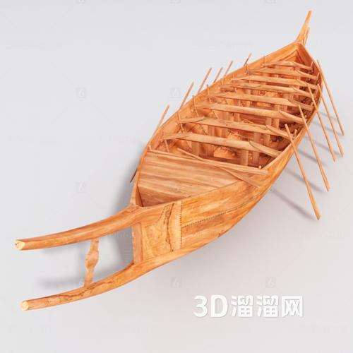 穿越时空的舟影 古今船与皮划艇3D模型赏析